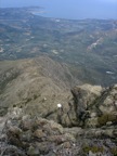 pilier nw depuis le sommet
