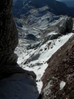depuis la cheminée d'hiver